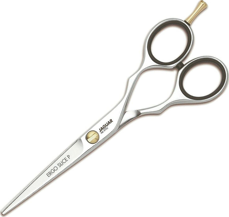 Jaguar Ergo Polished Slice 6" Hairdressing Scissors - Stainless Steel