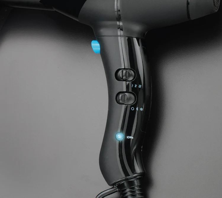 Diva Pro Rapida 4000 Hair Dryer AC Long Life Motor - Onyx