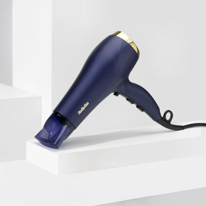 BaByliss Midnight Luxe 2300 Hair Dryer Ionic Fast Dry Hair Styling Tool