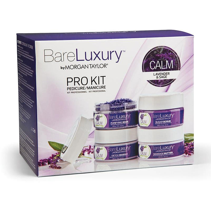 Morgan Taylor Bare Luxury Calm Hands Feet Treatment Intro Kit