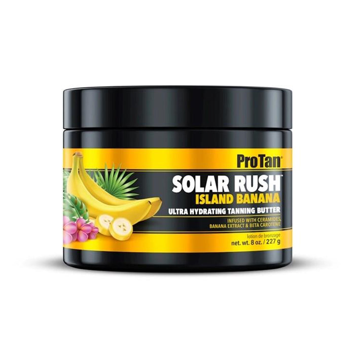 Pro Tan Solar Rush Island Banana Ultra Hydrating Tanning Butter - 227g