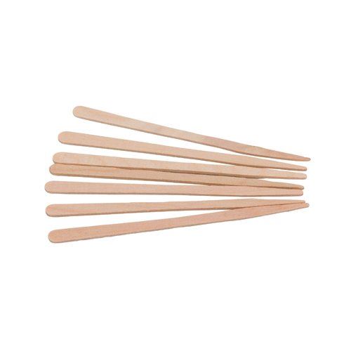 DEO Professional Eyebrow Waxing Spatulas - Birch Wood - Pack of 200
