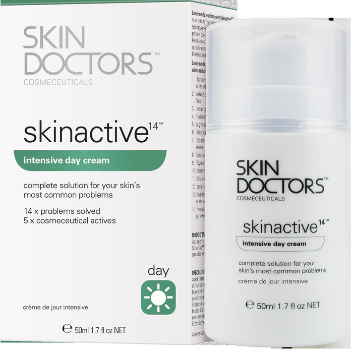 Skin Doctors Skinactive14 Intensive Day Cream Anti-Ageing Hydrating SPF 15 50ml