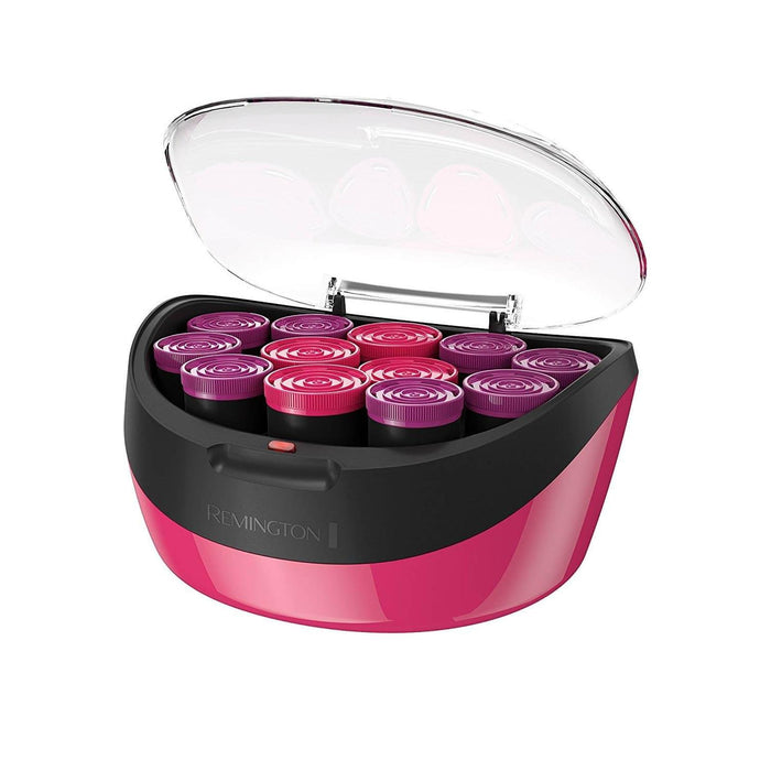 Remington H5670 Jumbo Heated Hair Rollers HS670 Set of 12 Velvety Rollers