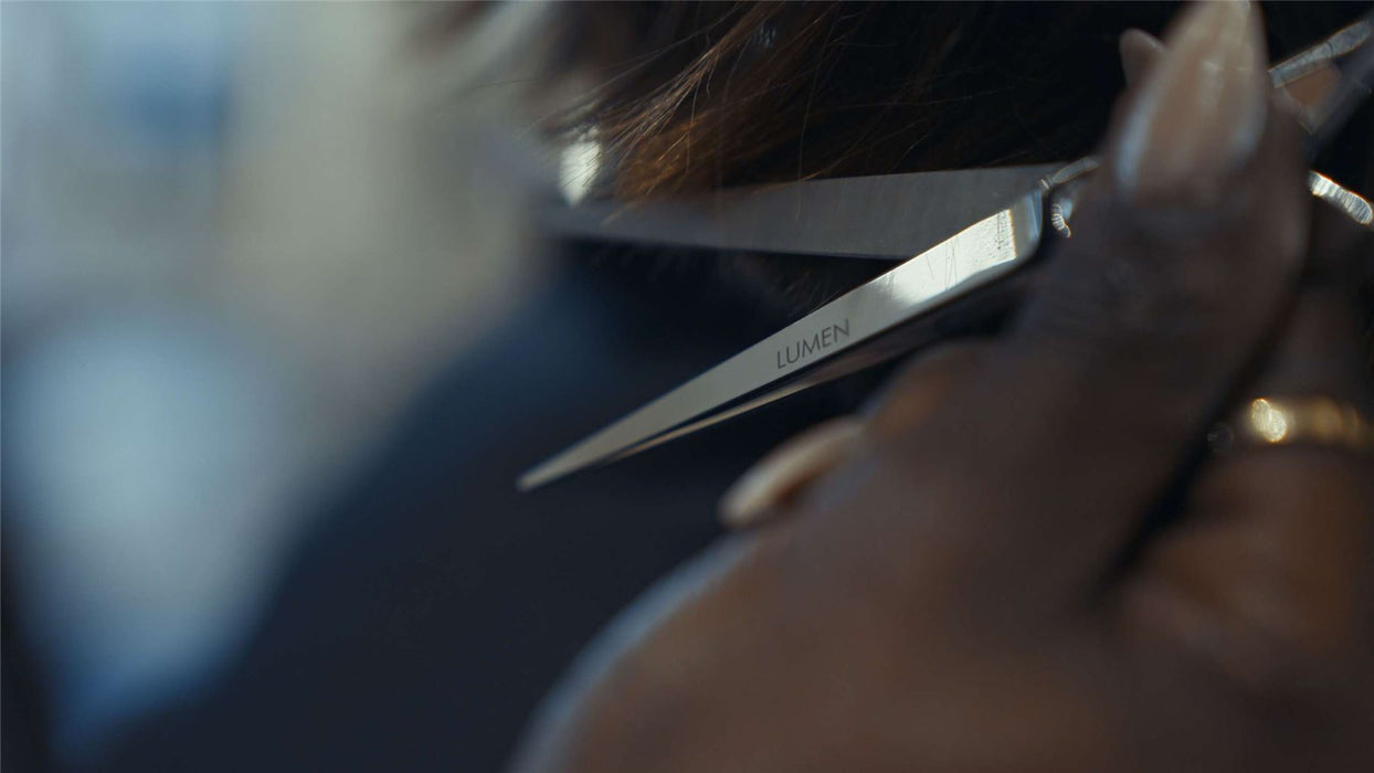 Jaguar Lumen White Line Hairdressing Scissors - Polished Offset