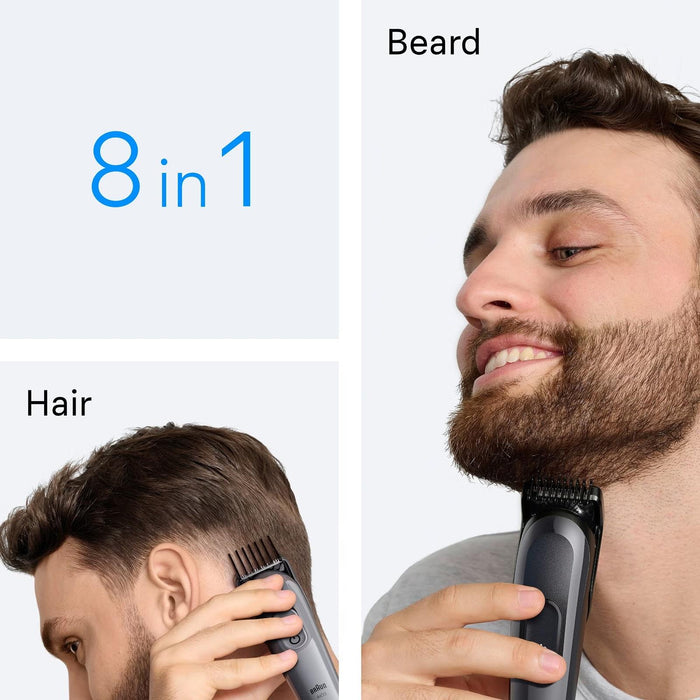Braun Series 3 AIO3540 All-in-One Trimmer 8-in-1 Beard & Hair Kit