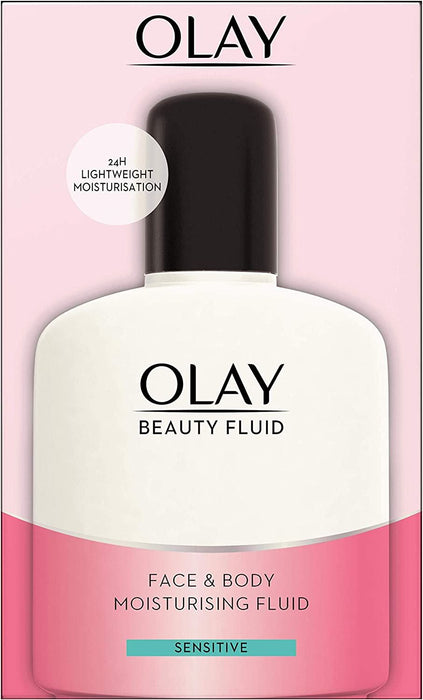 Olay Beauty Fluid Face & Body Sensitive Moisturiser 200ml