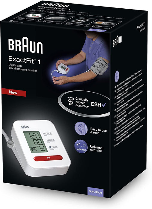 Braun BUA5000 Upper Arm Blood Pressure Monitor With Universal Cuff