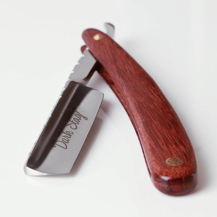 Dark Stag Barbers Cut Throat Razor High Carbon Shaving Razor