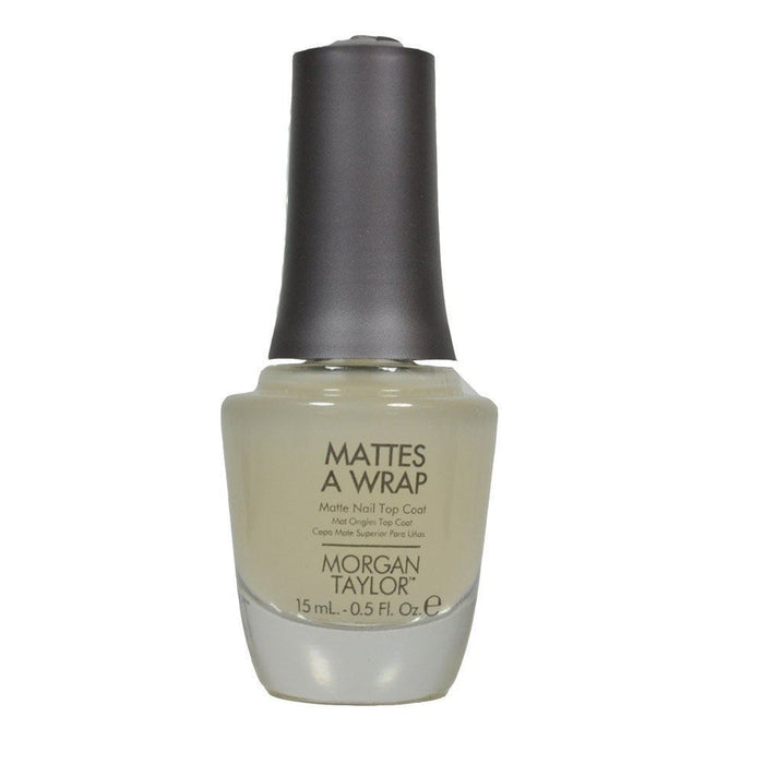 Morgan Taylor Mattes A Wrap Nail Polish Top Coat Chip Resistant