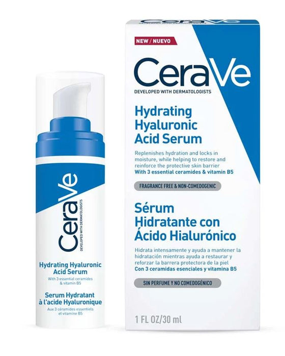 CeraVe Hydrating Hyaluronic Acid Serum Skin Moisturiser 30ml