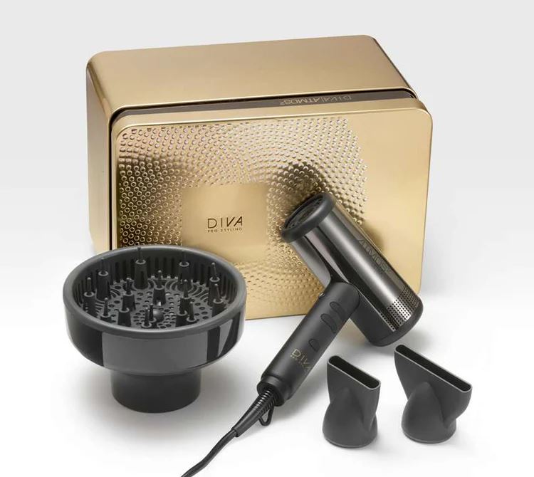 Diva Pro Atmos II Ultra Hair Dryer High Speed Ultra Ionic