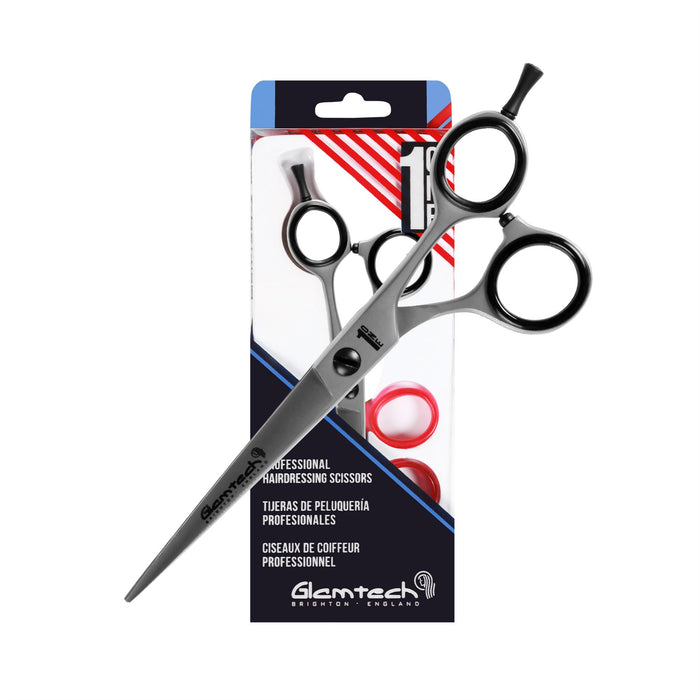 Glamtech One Ergo Barber Hairdressing Scissors in Stainless - 5 inch