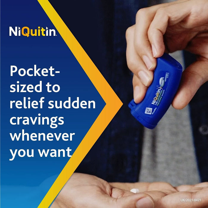 Niquitin Minis 4mg Mint Lozenges Pack of 100 - Stop Smoking Aid
