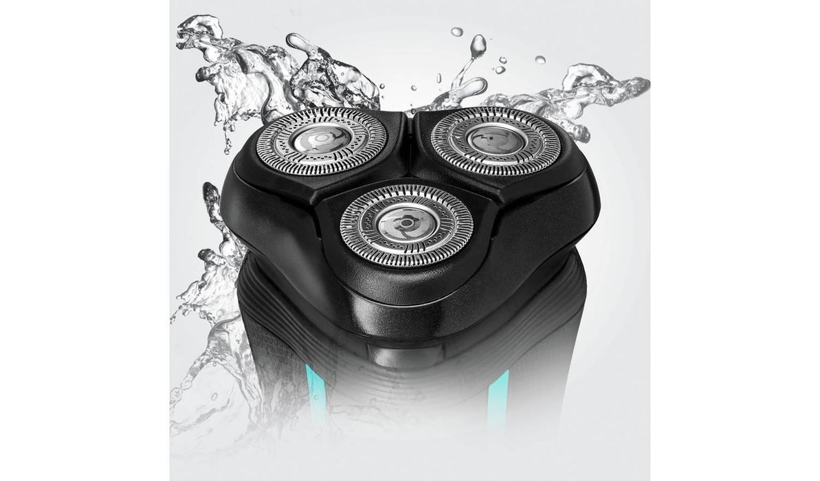 Remington R6 Style Series Aqua Rotary Shaver 60 Minute Cordless