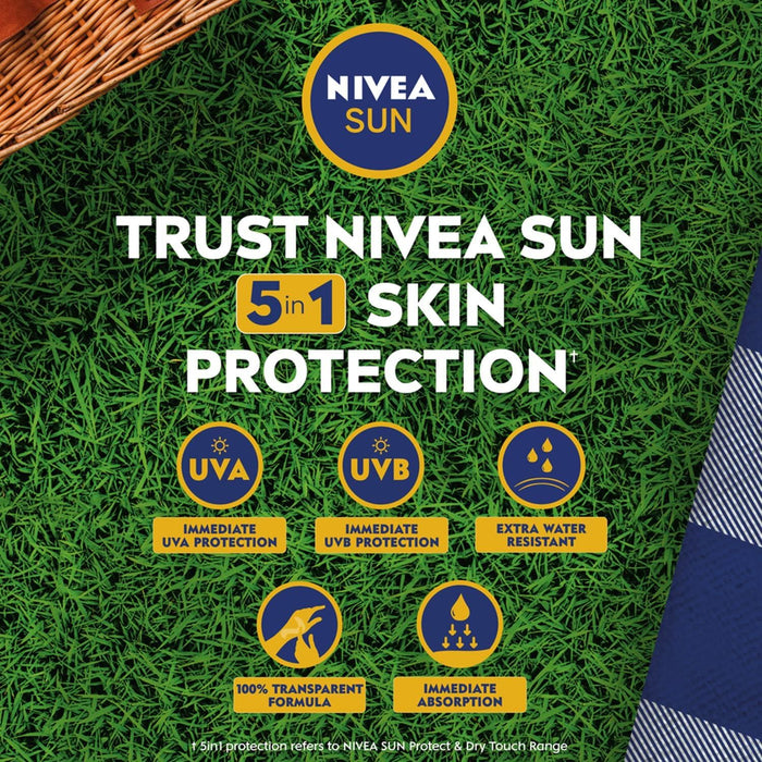 NIVEA Sun Protect & Dry Touch Refreshing Sunscreen Mist SPF30 - 200ml