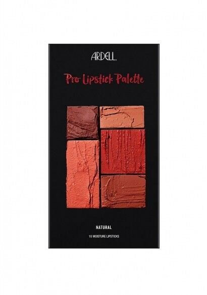 Ardell Beauty Pro Lipstick Pallette Natural Colours 10 Shades Lips Dont Lie