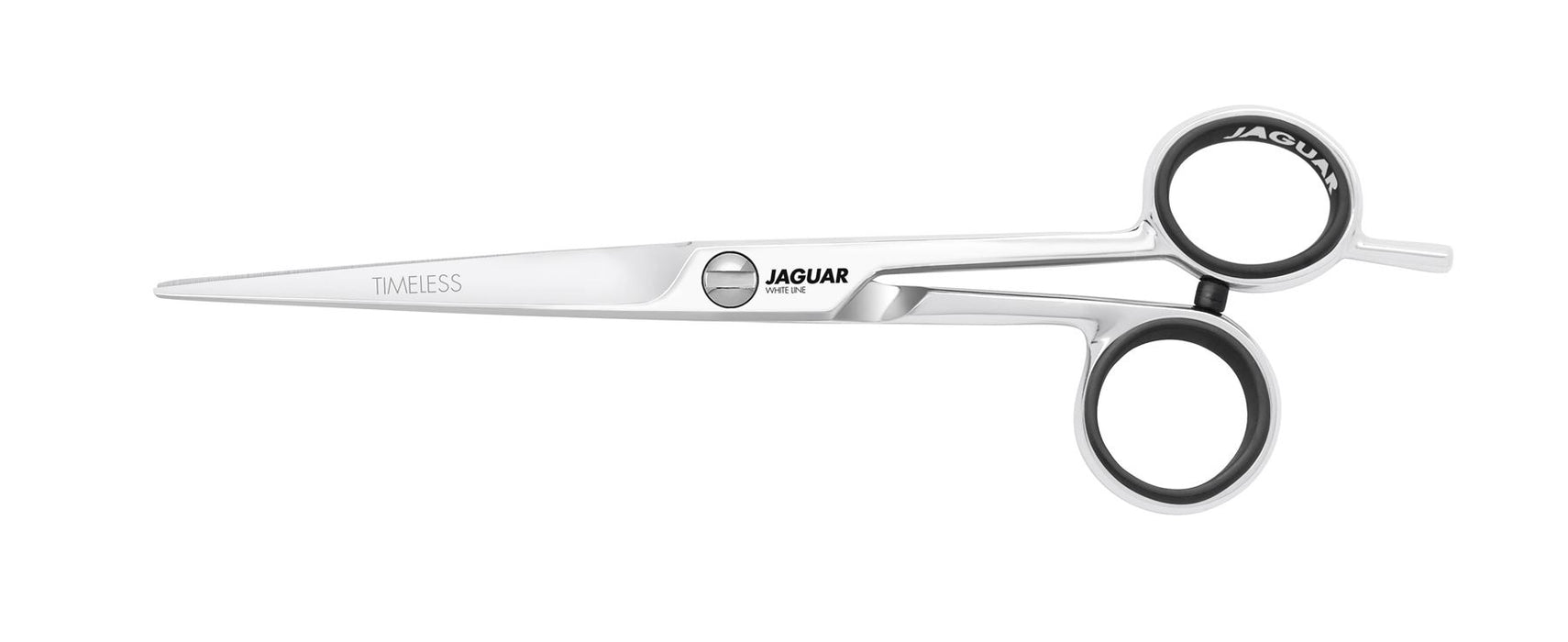 Jaguar Timeless Black Offset 6" Hairdressing Scissors - Polished