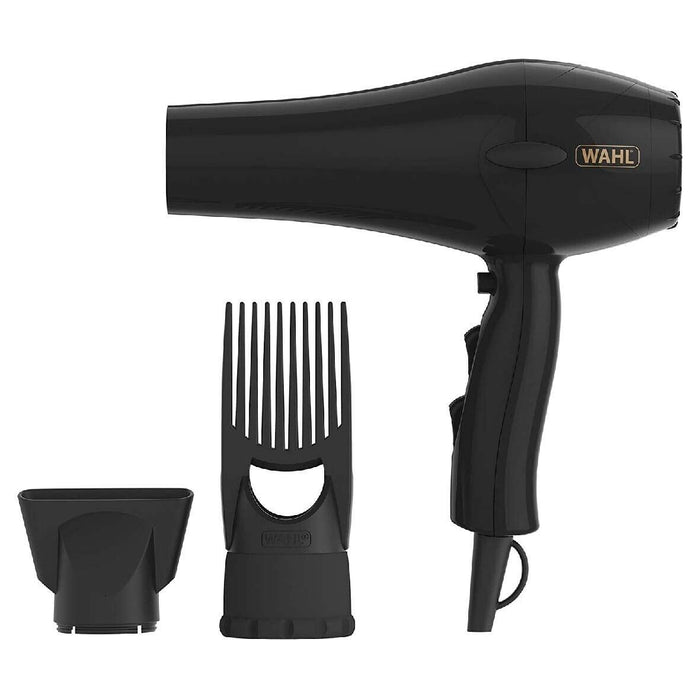 Wahl ZY017 PowerPik 2 Turbo Hair Dryer with Afro Comb Pik Attachment Fast Drying