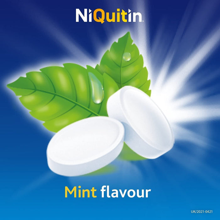 Niquitin Minis Lozenges 4mg Mint Pack Of 60 - Stop Smoking Aid