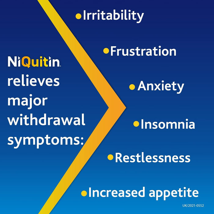 Niquitin Nicotine Patch Invisible 21mg Step 1 24h Craving Control 14 Patches