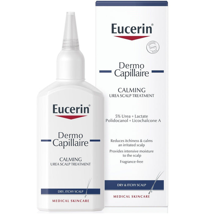 Eucerin DermoCapillaire Calming Urea Scalp Treatment - 3 Years+ 100ml