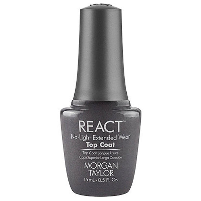 Morgan Taylor No Light 10 Day Wear React Nail Top Coat