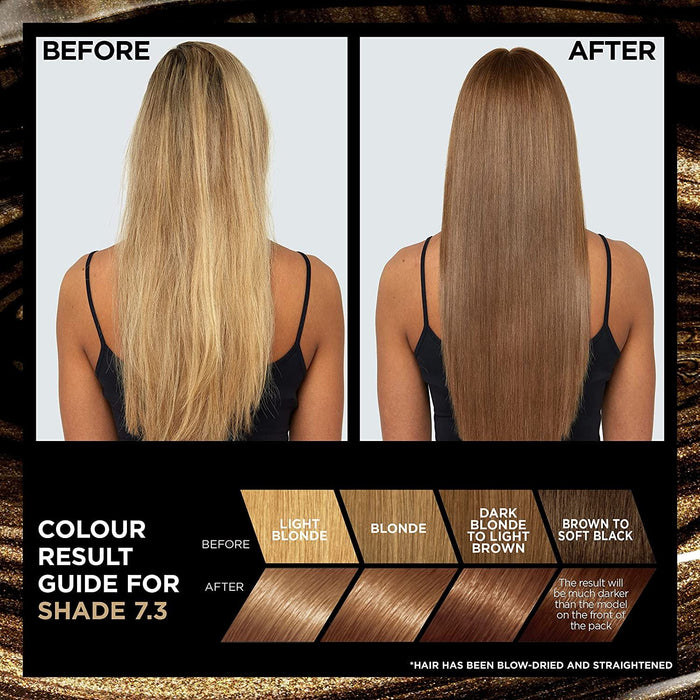 L'Oreal Preference Permanent Hair Colour Dye - 7.3 Florida Honey Blonde