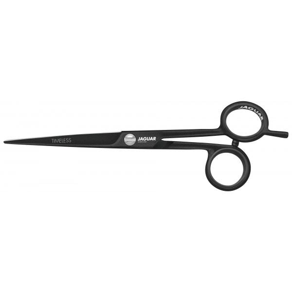 Jaguar JP10 Black Offset 5.75" Hairdressing Scissors Metallic Finish