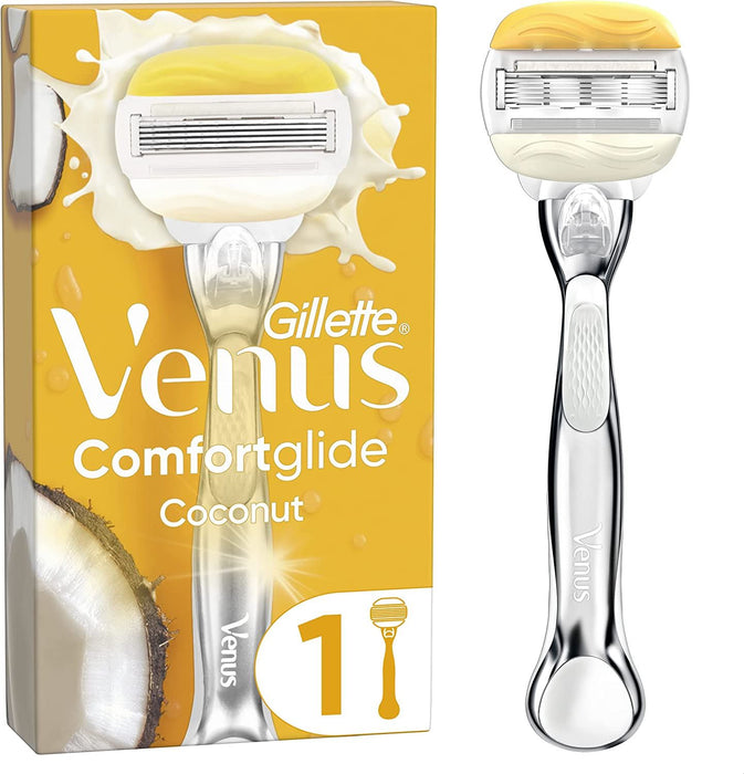 Gillette Venus And Olay Womens Shaving Razor Comfort Glide Coconut