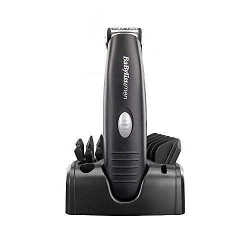 BaByliss Mens Beard Trimmer Rechargeable Hair Clipper Stainless Steel Blades