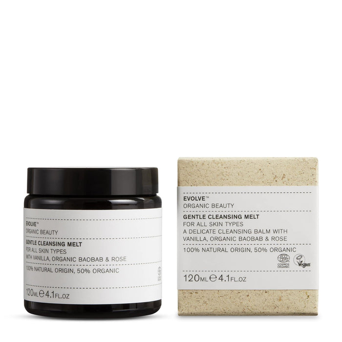 Evolve Beauty Cleansing Balm Organic Baobab Oil Dry Face Skin Cream - 120/180ml