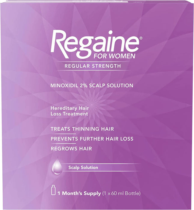 Regaine For Women Hair Growth & Hair Loss Solution - 60ml 1 Month Supply