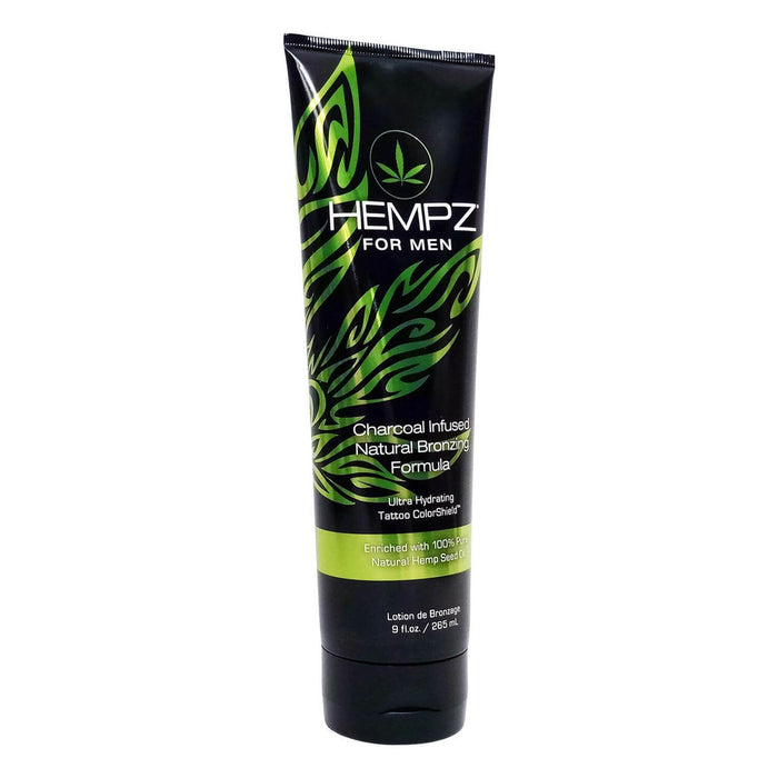 Hempz Men Tanning Lotion Natural Bronzer Plus Tattoo ColorShield