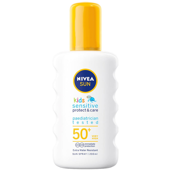 Nivea Sun Kids Pure & Sensitive Sun Spray 50+ Very High - 200ml